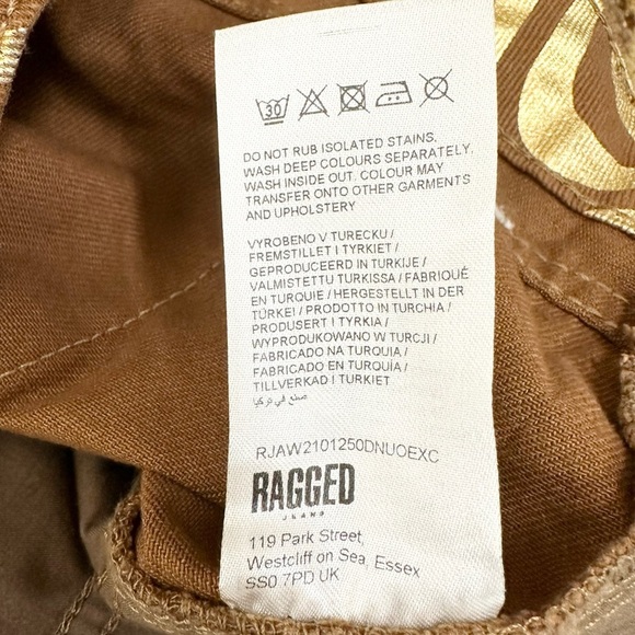 The Ragged Priest Women's Wave Jean Gold & Brown - Picture 15 of 15